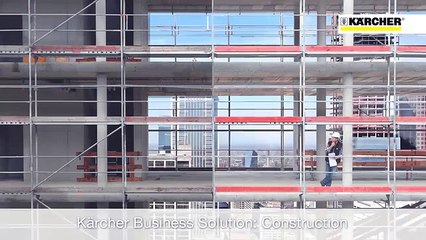 Karcher İş Çözümleri İnşaat temizlik aletleri