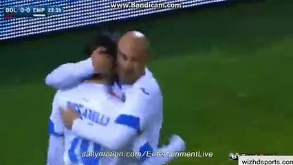 Manuel Pucciarelii Goal Bologna 0 - 1 Empoli Serie A 19.12.2015 HD