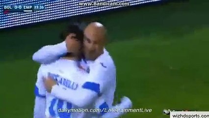 Manuel Pucciarelii Goal Bologna 0 - 1 Empoli Serie A 19.12.2015 HD