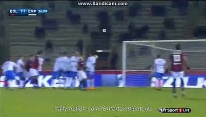 Franco Brienza Goal Bologna 1-1 Empoli Serie 19.12.2015 HD