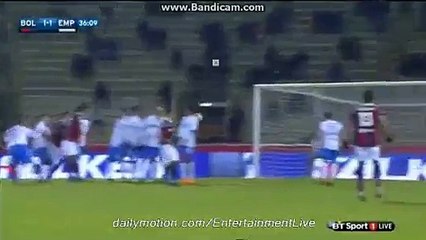 Franco Brienza Goal Bologna 1-1 Empoli Serie 19.12.2015 HD