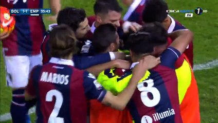 Franco Brienza Goal - Bologna 1-1 Empoli  - 19-12-2015