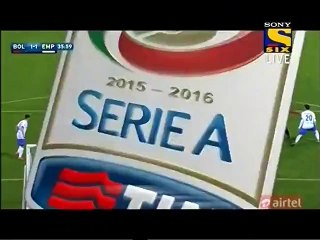 Franco Brienza SUPER Equalizer Goal _ Bologna 1-1 Empoli - 19.12.2015 HD