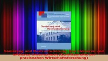 Download  Sanierung und Restrukturierung Von kleineren und mittleren Unternehmen Schriftenreihe Ebook Frei