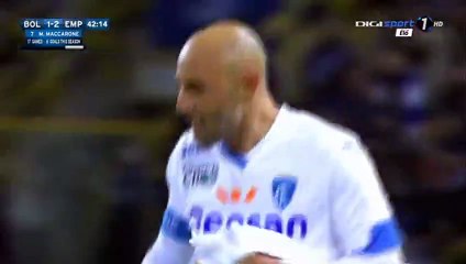 Massimo Maccarone Goal - Bologna 1-2 Empoli  - 19-12-2015