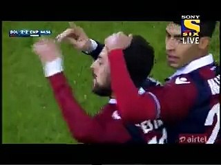 Mattia Destro ACROBATIC Equalizer Goal _ Bologna 2-2 Empoli -  ( crazy match )19.12.2015 HD