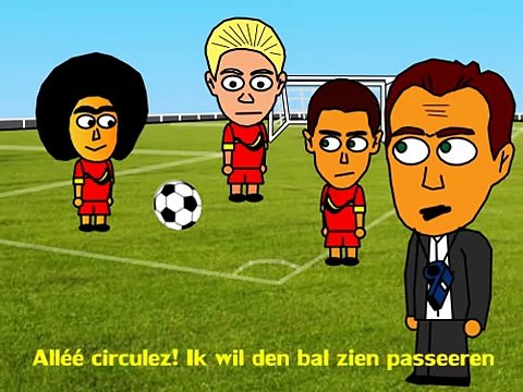 Le Cartoon des Diables Rouges 1 ( Belgique )