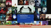 Download  Mediation Psychologische Grundlagen und Perspektiven Ebook Online