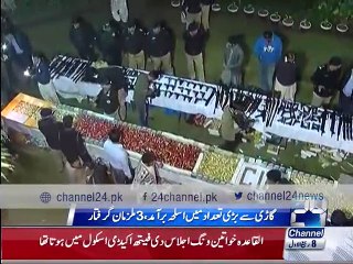 CIA Police arrests three accused, confiscate illegal weapon