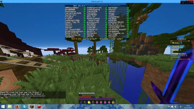 2 cheateur noagamingx et AxelGaming sur FunArea (ForceField, SpeedHack, Anti KnockBack)