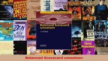 Lesen  Balanced Scorecard umsetzen PDF Online