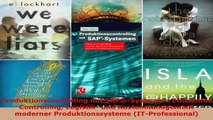 Lesen  Produktionscontrolling mit SAPSystemen Effizientes Controlling Logistik und Ebook Frei