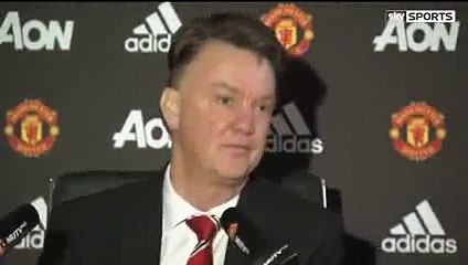 Louis van Gaal reacts to Jose Mourinho’s Sacking