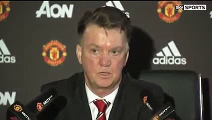 Louis van Gaal reacts to Jose Mourinho’s Sacking