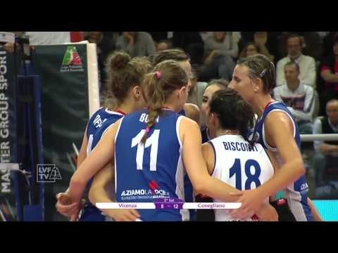 Vicenza - Conegliano 0-3 - Highlights - 2^ Giornata MGS Volley Cup
