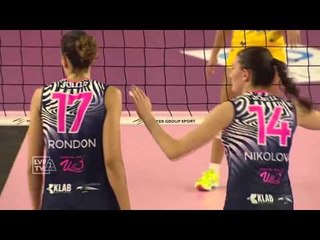 Scandicci - Busto Arsizio 3-1 - Highlights - 1^ Giornata MGS Volley Cup 2015/16