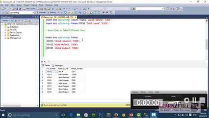SQL SERVER  TRAINING IN URDU PART 07 of 10