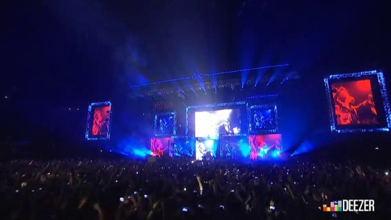 David Guetta live at the AccorHotels Arena in Paris