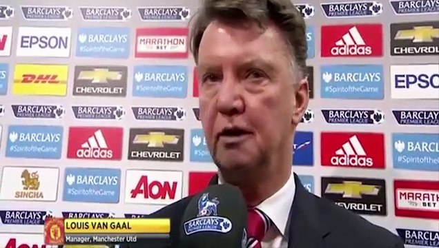 Manchester United 1-2 Norwich City - Louis van Gaal Post Match Interview - Not Good Enough