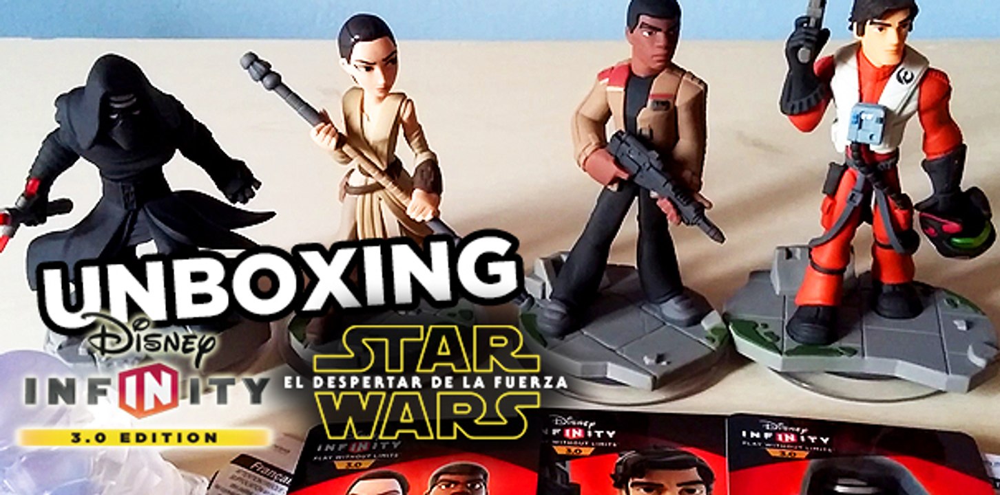 Unboxing de los protagonistas de Star Wars Disn...