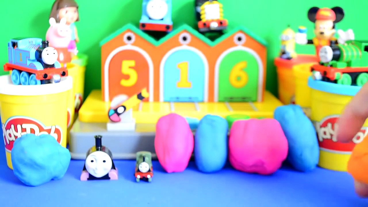 playdough Play-Doh Surprise Eggs Thomas and Friends peppa pig mickey mouse clubhouse AMAZING