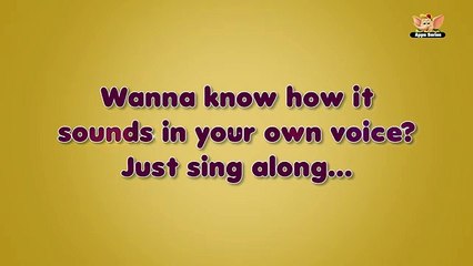 One, Two, Three - Nursery Rhyme with Karaoke