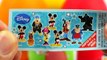 minie Peppa Pig Kinder Surprise Eggs Mickey Mouse Play Doh Frozen Minnie toys minie