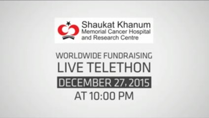 Worldwide Fundraising Telethon to help equip Shaukat Khanum Peshawar live on ARY Digital