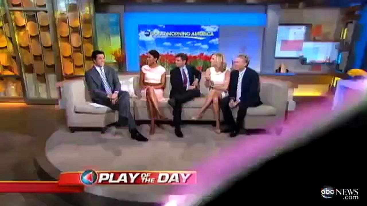 Caught on Tape Dog Saves  Drowning Puppy  - CUTE ANIMALS - Good Morning America - ABC News