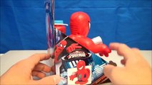 STAR WARS DISNEY'S MARVEL ULTIMATE SPIDER-MAN SPIDEY STRIKES! BUBBLES VIDEO TOY REVIEW WOODY