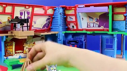 Tom And Jerry Tricky Trap House Playset Game Of Cat And Mouse - YouTube