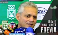 Reinaldo Rueda y sus palabras en la previa entre Nacional y Junior · Liga Águila 2015-II (final, vuelta)