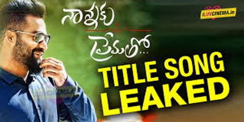 Jr NTR's Nannaku Prematho song leaked