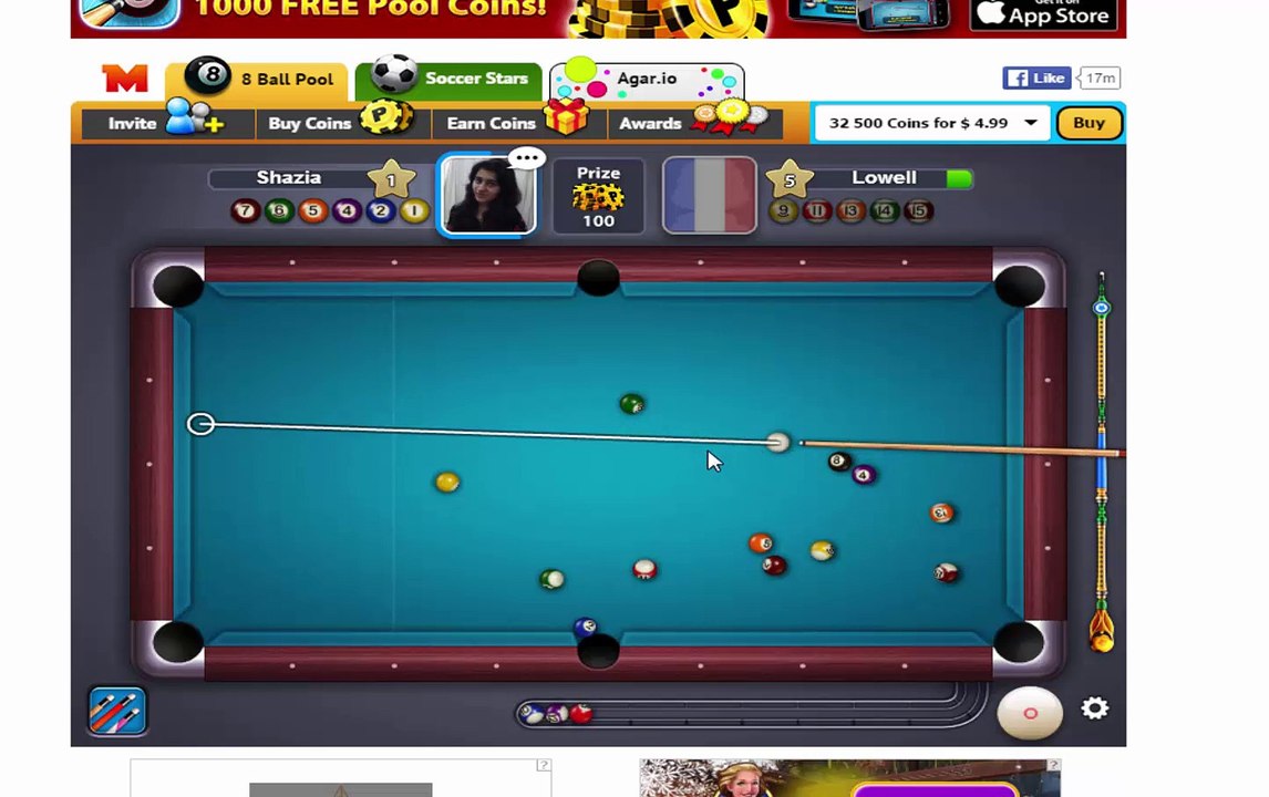 8ball cash trick & won every stage