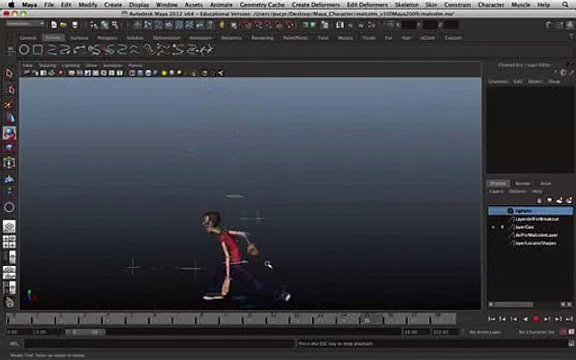 Aula De Animação 3d (maya) - Princípios Básicos Clip43-114