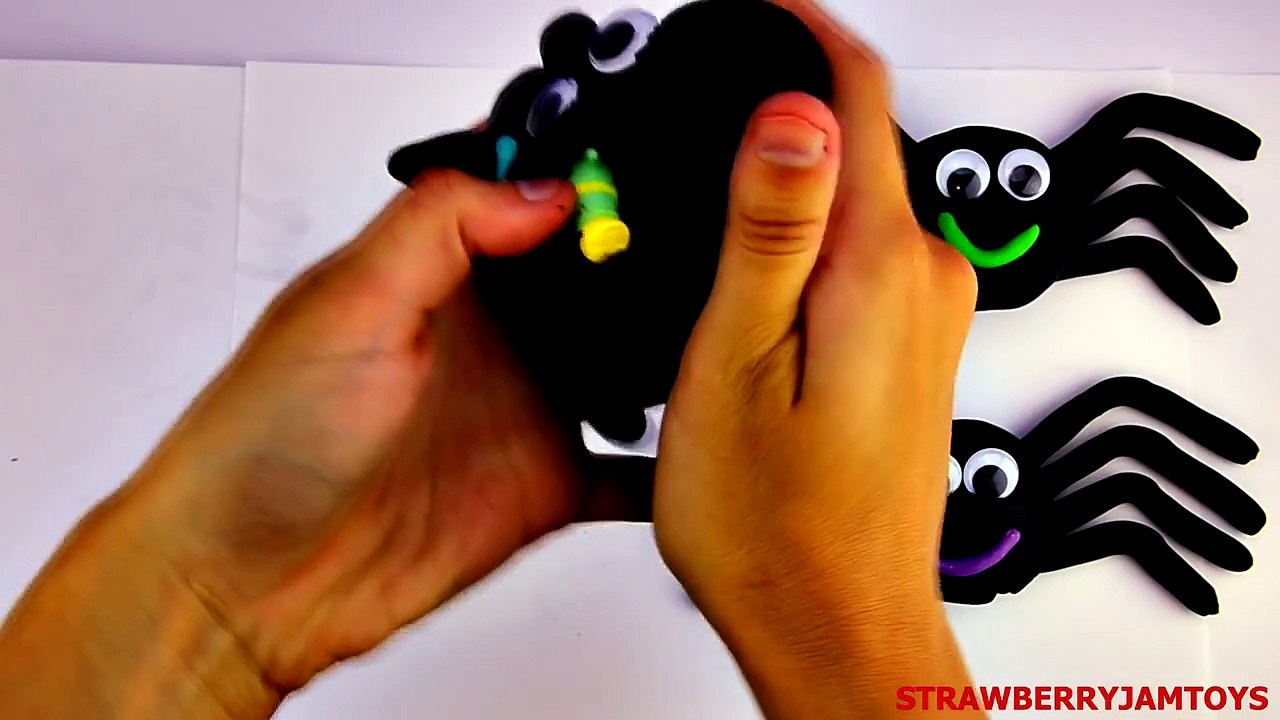 Scary Halloween Play Doh Shopkins Cars 2 Plants vs. Zombies Kinder Surprise StrawberryJamToys