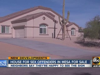 House for sex offenders in Mesa for sale
