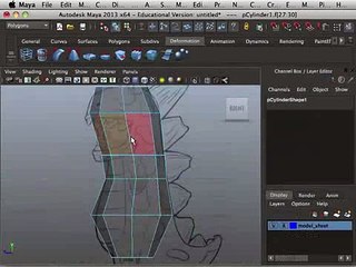 Aula Modelagem 3d (maya) - Menino Fantasiado De Dragão Clip7-74