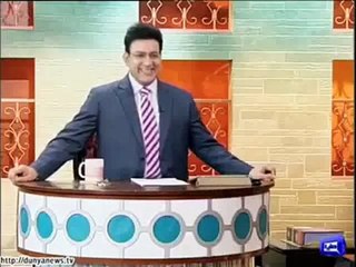 Funny Reaction of Azizi on the news that Imran Khan gave credit to Nawaz Sharif on the success of Operation Zarb e Azab