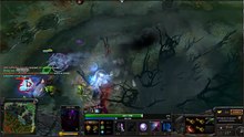 Dota 2 парень круто играет cool guy playing