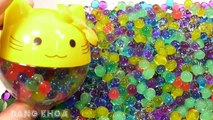 Trò chơi tạo trứng ếch nhiều màu sắc bằng hạt nở rất đẹp cho các bé xem