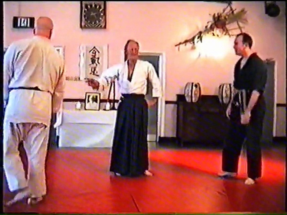 Aikido Demo Sensei Alan Bacon with uke Jason Gaffney1