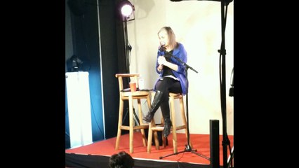 Amy Goodman à Paris le  11 décembre 2015