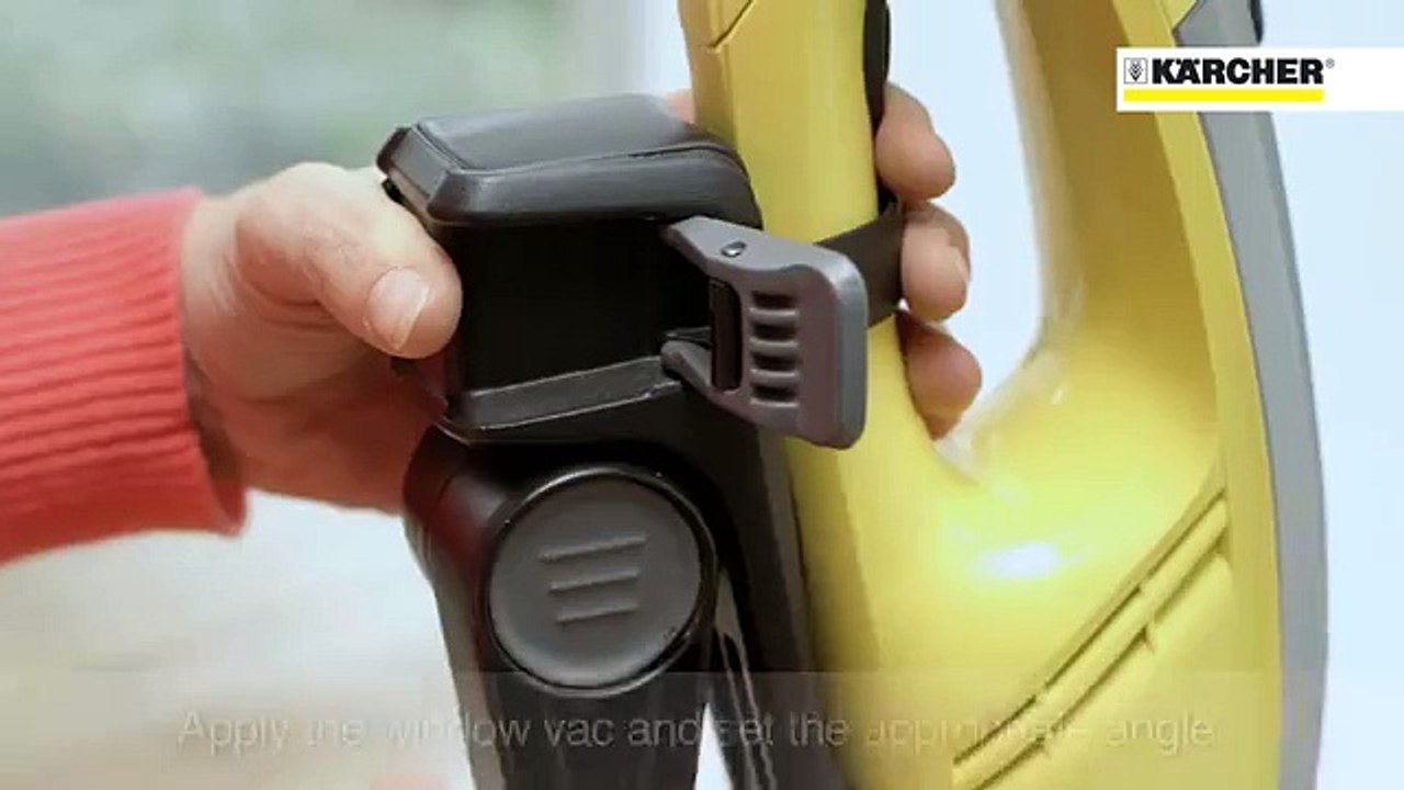 Kärcher Vakumlu cam silme WV75