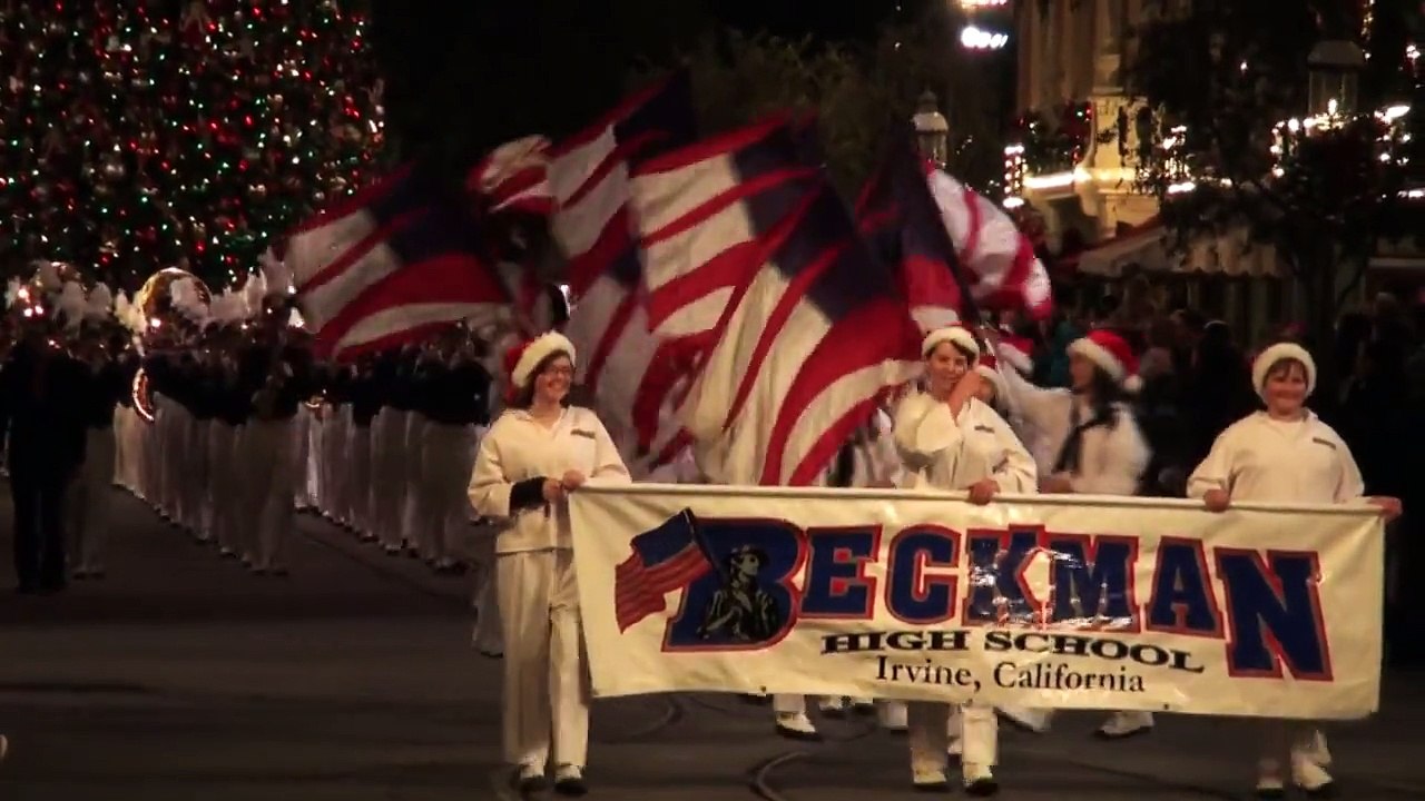 Music213 Beckman HS Patriot Marching Band - Disneyland December 2011 Disney Bands: Music213