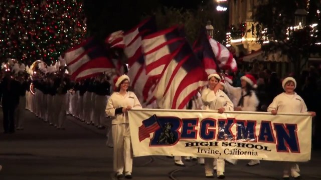 Music213 Beckman HS Patriot Marching Band - Disneyland December 2011 Disney Bands: Music213