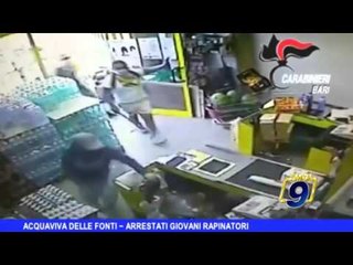 ACQUAVIVA DELLE FONTI | Arrestati giovani rapinatori