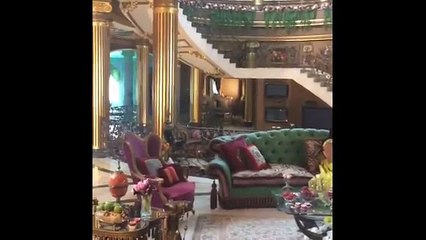 شاهد فخامة قصر الملكة أحلام في دبي