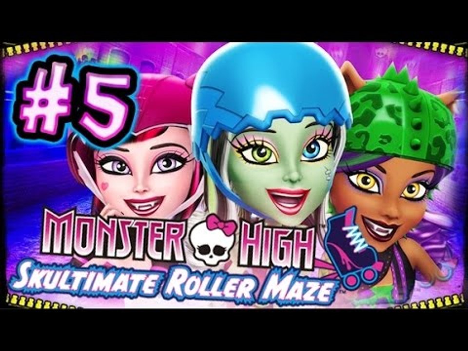 ☆ Monster High: Skultimate Roller Maze Walkthrough Part 5 (Wii, 3DS, DS) Full Gameplay ☆