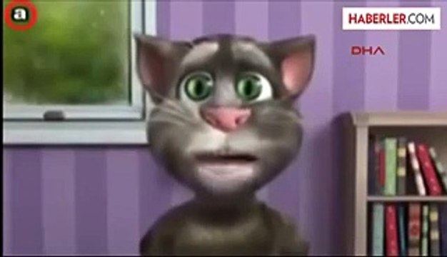 'TALKING CAT TOM' TALKS TURKISH LANGUAGE 'NEW VIRAL' SO FUNNY :D ERZURUMLU DADAŞ TOM KOMİK ÖTESİ :D